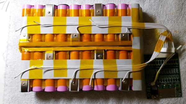 10S4P Molicel P26A 18650 battery pack for Loaded Vanguard - Image 5