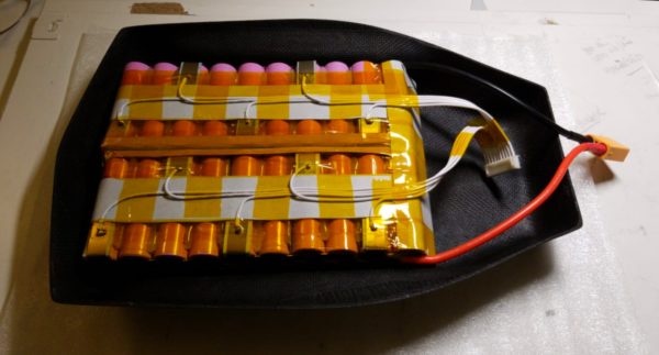 10S4P Molicel P26A 18650 battery pack for Loaded Vanguard