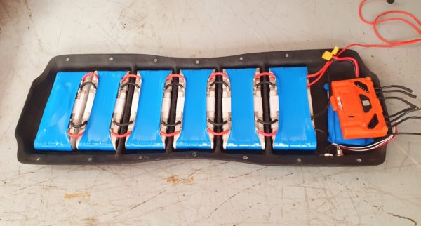 12S4P Molicel P42A 21700 battery pack (flexible)